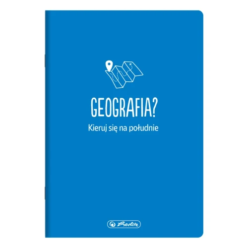 Przejdź do produktu Zeszyt przedmiotowy A5 HERLITZ Touch – geografia – 60 kartek
