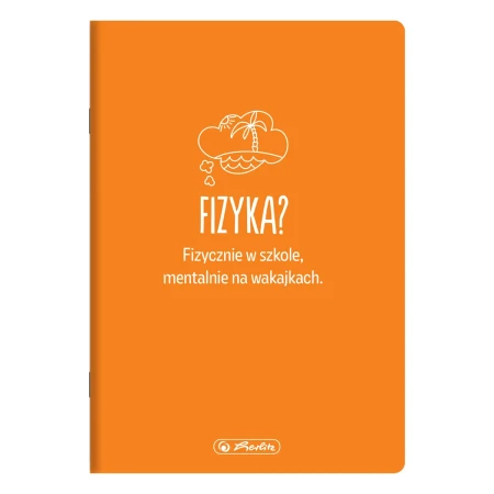 Zeszyt przedmiotowy A5 HERLITZ Touch – fizyka – 60 kartek