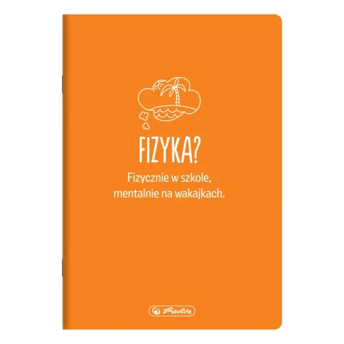 Przejdź do produktu Zeszyt przedmiotowy A5 HERLITZ Touch – fizyka – 60 kartek