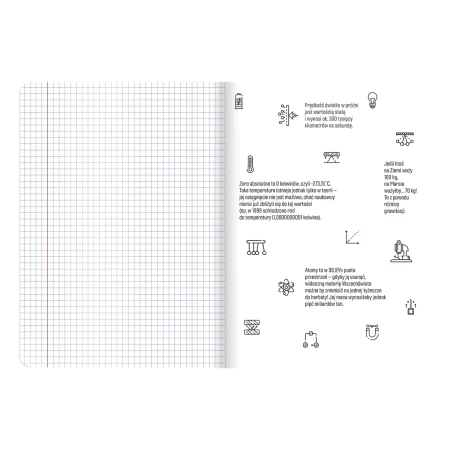 Zeszyt przedmiotowy A5 HERLITZ Touch – fizyka – 60 kartek