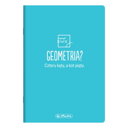 Zeszyt przedmiotowy A5 HERLITZ Touch – geometria – 32 kartki