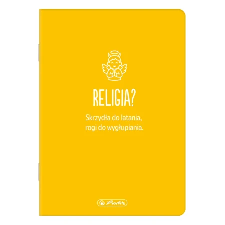 Zeszyt przedmiotowy A5 HERLITZ Touch – religia – 32 kartki