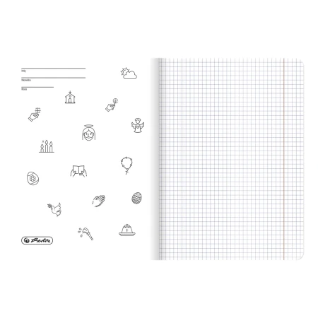 Zeszyt przedmiotowy A5 HERLITZ Touch – religia – 60 kartki