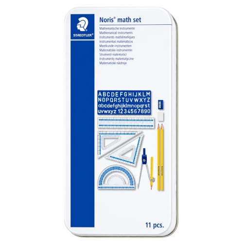 Przejdź do produktu Zestaw geometryczny STAEDTLER Noris Club - 11 elementów