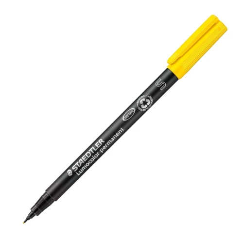 Przejdź do produktu Foliopis permanentny STAEDTLER Lumocolor - S 0,4 mm - żółty