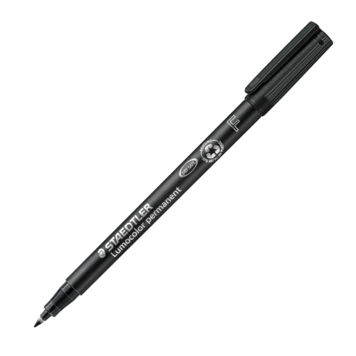 Przejdź do produktu Foliopis permanentny STAEDTLER Lumocolor - F 0,6 mm - czarny