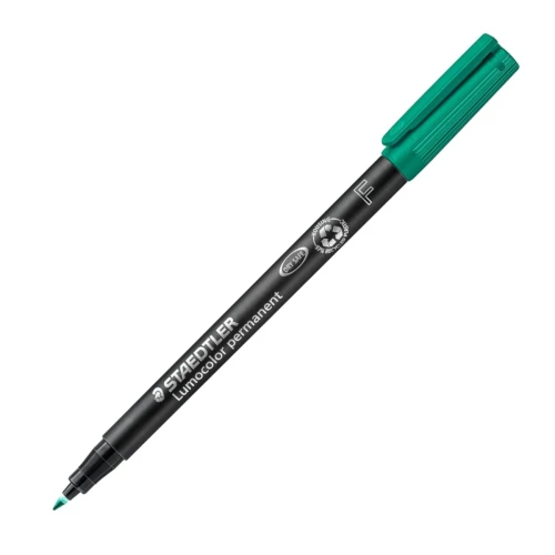 Przejdź do produktu Foliopis permanentny STAEDTLER Lumocolor F 0,6 mm - zielony