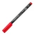 foliopis permanentny staedtler lumocolor m 1mm czerwony zamkniety