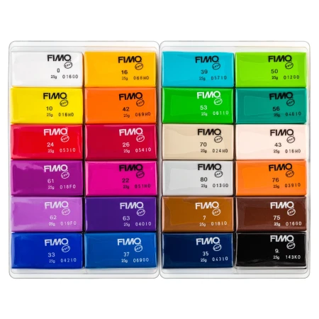 modelina fimo soft basic staedtler 24 kolory 25g kolory