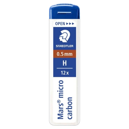 grafity staedtler mars micro carbon 05 mm h tubka