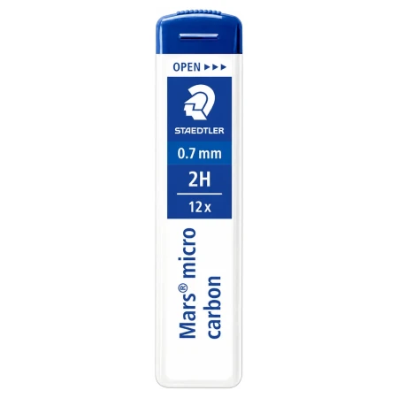 grafity staedtler mars micro carbon 07 mm 2h tubka