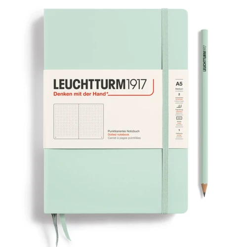 Przejdź do produktu Notatnik w kropki A5 LEUCHTTURM1917 Classic Medium – Mint Green