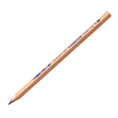 olowek drewniany trojkatny staedtler noris natural jumbo 2b olowek