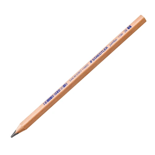 Przejdź do produktu Ołówek drewniany trójkątny STAEDTLER Noris Natural Jumbo - 2B