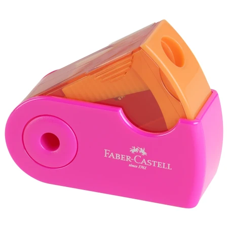 temperowka pojedyncza z pojemnikiem faber castell sleeve trend mini rozowy