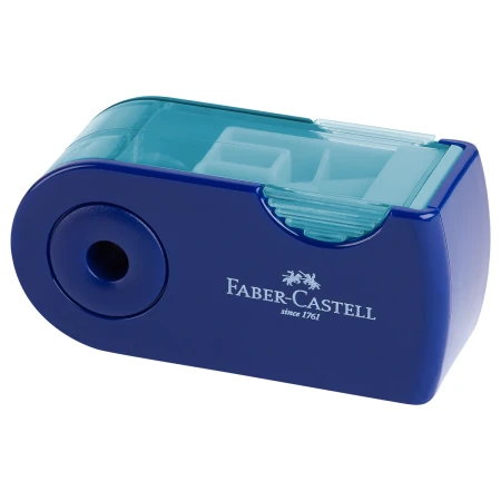 temperowka pojedyncza z pojemnikiem faber castell sleeve trend mini granatowy