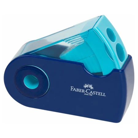 temperowka podwojna z pojemnikiem faber castell sleeve trend granatowy