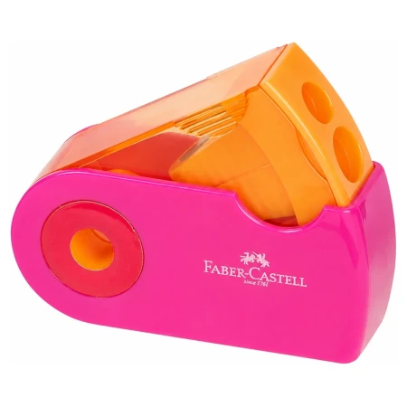 temperowka podwojna z pojemnikiem faber castell sleeve trend rozowy