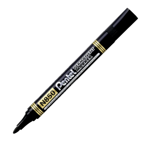 Przejdź do produktu Marker permanentny PENTEL N850 - okrągły - czarny