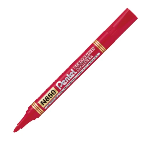 Przejdź do produktu Marker permanentny PENTEL N850 - okrągły - czerwony