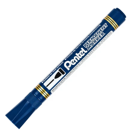 marker permanentny pentel n850 okragly niebieski