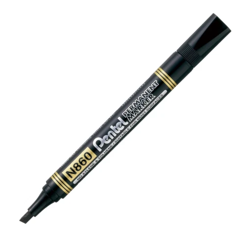 Przejdź do produktu Marker permanentny PENTEL N860 - ścięty - czarny