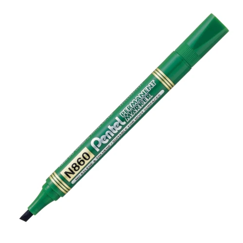 Przejdź do produktu Marker permanentny PENTEL N860 - ścięty - zielony
