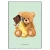 zeszyt a4 kratka narcissus teddies pp mietowy