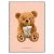 zeszyt a4 kratka narcissus teddies pp brzoskwiniowy