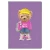 zeszyt a4 kratka narcissus teddies pp fioletowy
