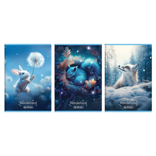 Przejdź do produktu Zeszyt A4 w kratkę HERLITZ Wonderland - 32 kartki