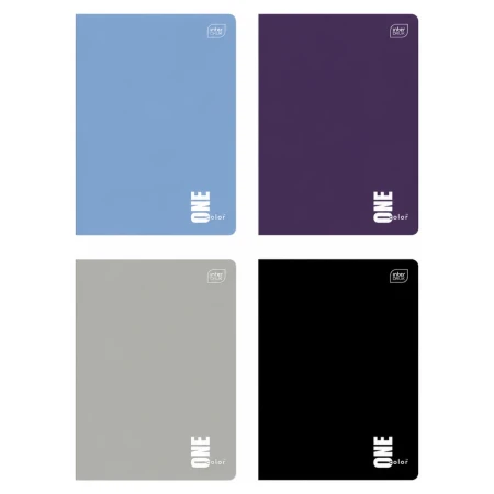 zeszyt a5 kratka interdruk one color 16 kartek kolory