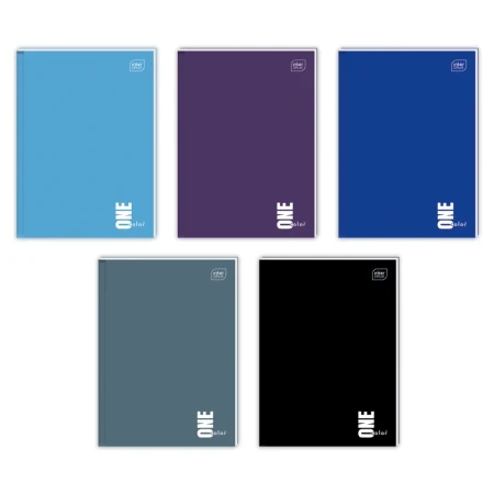 brulion a7 kratka interdruk one color 96 kartek kolory