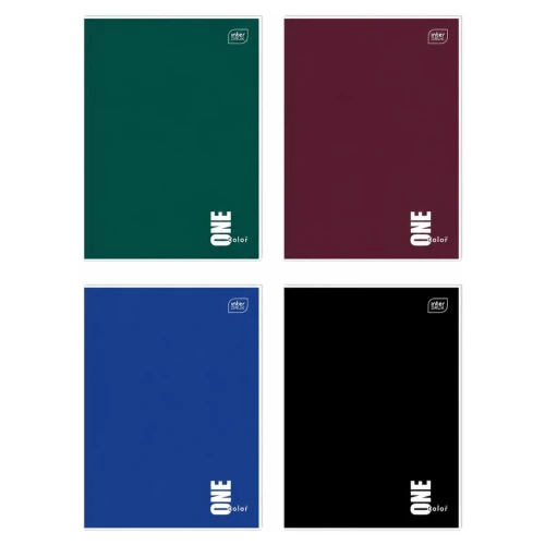 Przejdź do produktu Brulion A4 w kratkę INTERDRUK One Color - 96 kartek