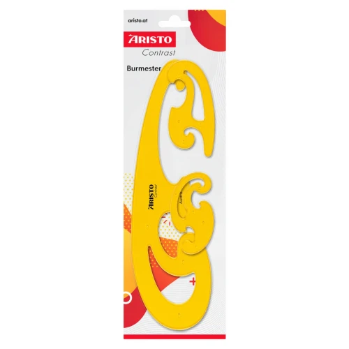Przejdź do produktu Zestaw krzywików kreśarskich ARISTO Contrast - 3 szt.