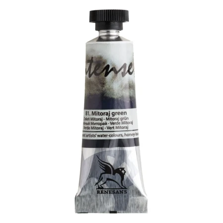 Farba akwarelowa RENESANS Intense Water 15 ml (81 - Zieleń Mitoraja)