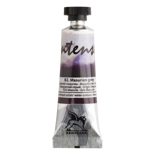 Przejdź do produktu Farba akwarelowa RENESANS Intense Water 15 ml (82 - Szarość mazurska)