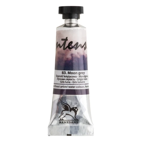 Przejdź do produktu Farba akwarelowa RENESANS Intense Water 15 ml (83 - Szarość księżycowa)