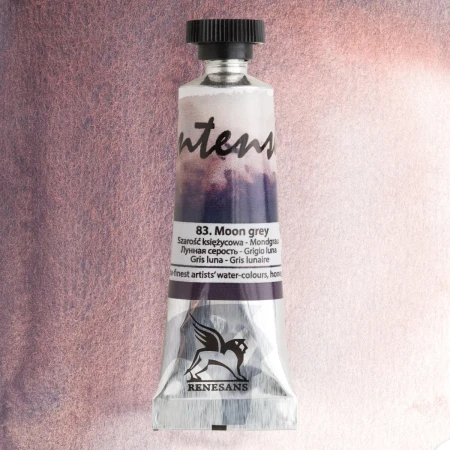 Farba akwarelowa RENESANS Intense Water 15 ml (83 - Szarość księżycowa)