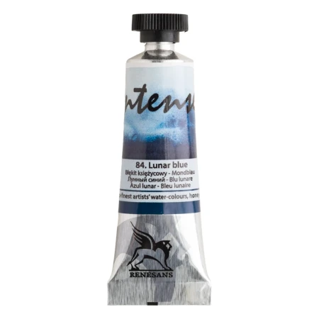 Farba akwarelowa RENESANS Intense Water 15 ml (84 - Błękit księżycowy)