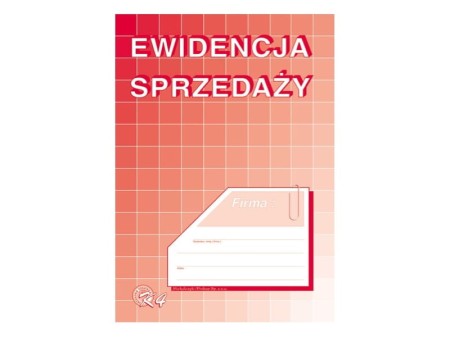 Ewidencja sprzedaży A5 (K4)