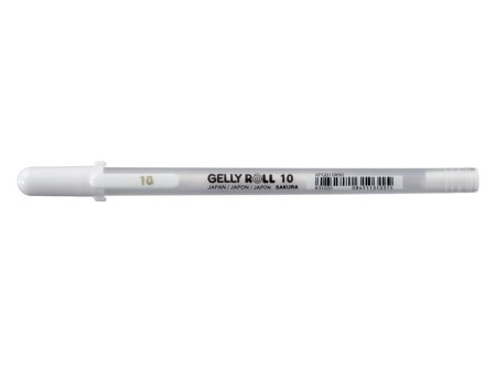 Długopis żelowy SAKURA Gelly Basic 10 (biały)