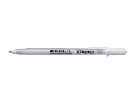 Długopis żelowy SAKURA Gelly Basic 10 (biały)