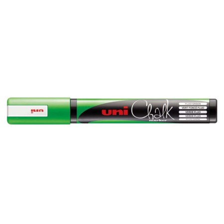 Marker kredowy UNI Chalk PWE-5M (zielony)