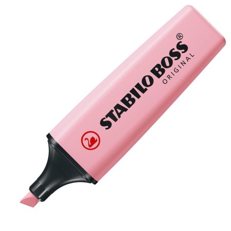 Zakreślacz STABILO Boss Pastel 70/129 (różowy)