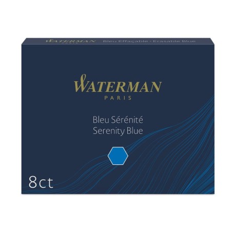 Naboje standardowe WATERMAN (niebieskie)