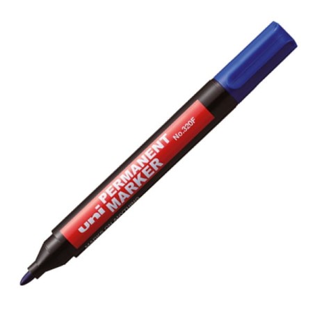 Marker permanentny UNI 320F (niebieski)