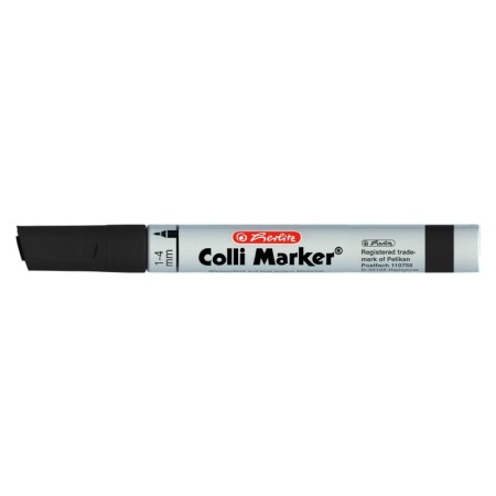 Marker permanentny HERLITZ (czarny)