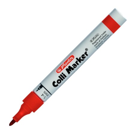 Marker permanentny HERLITZ (czerwony)