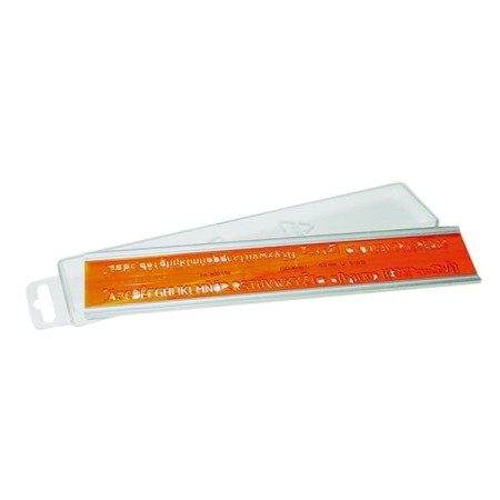 Szablon cyfrowo-literowy STANDARDGRAPH 7 mm (kursywa)